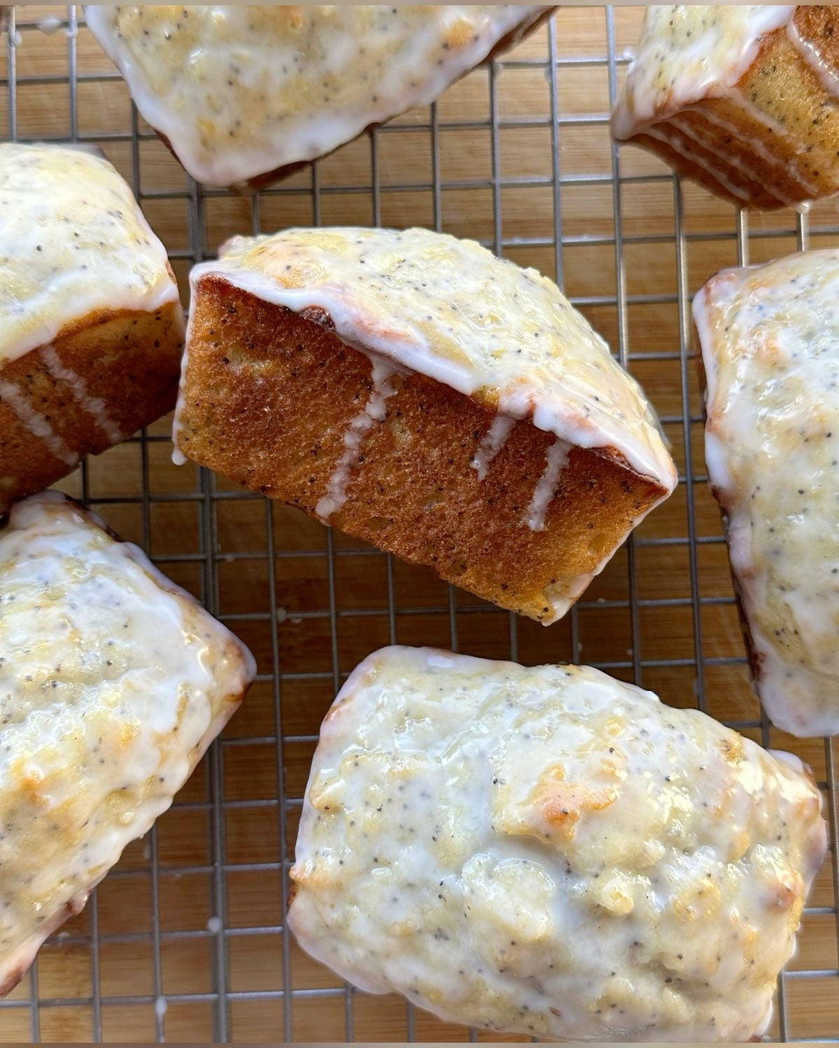 Mini Lemon Poppyseed  Loaf