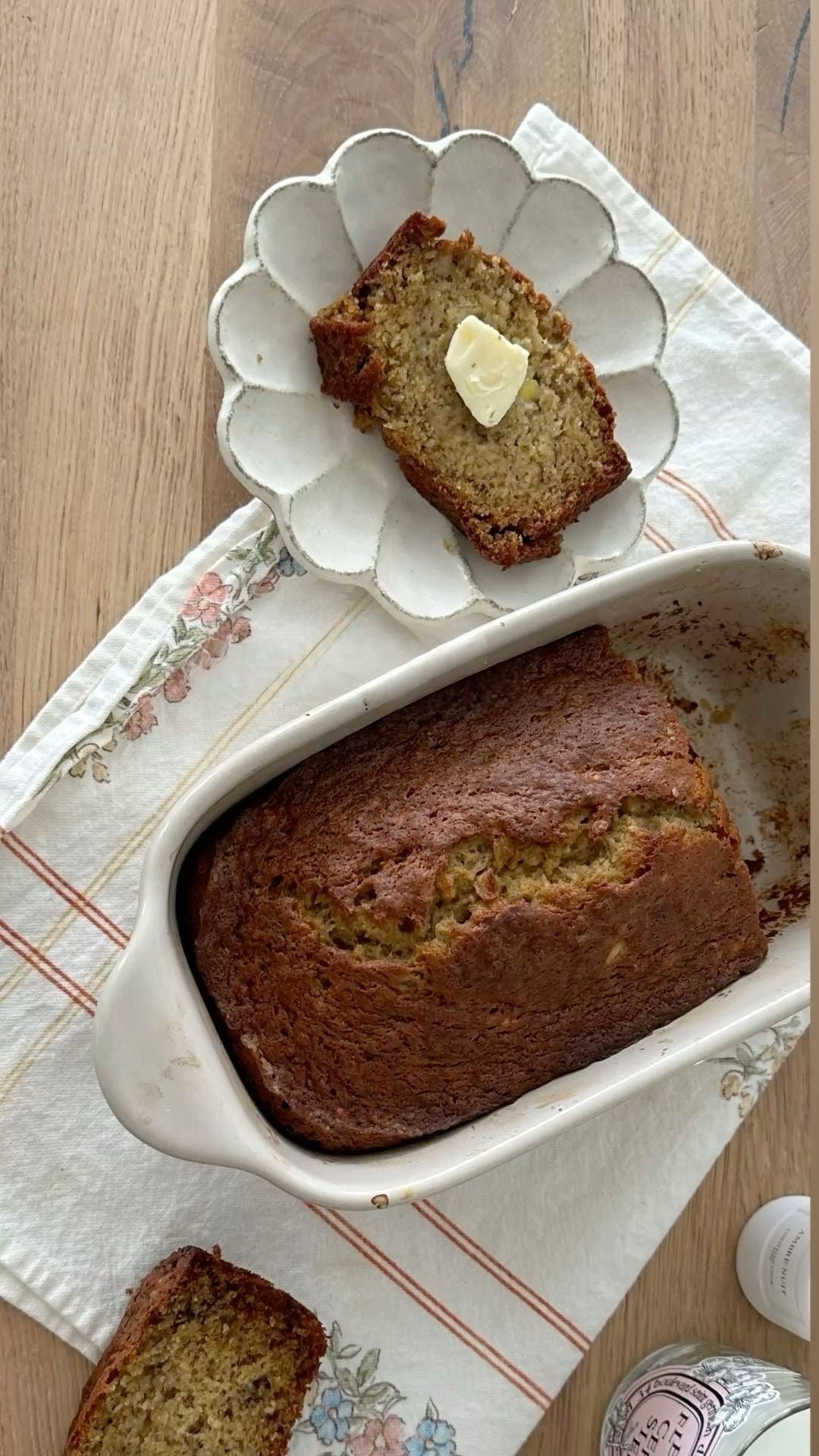 Homemade Brown Butter Banana Bread